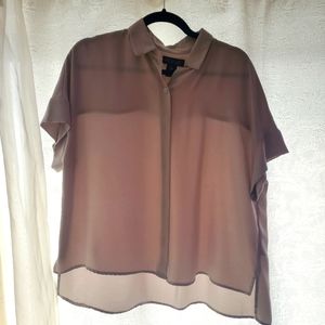Rachel Zoe button down dress shirt